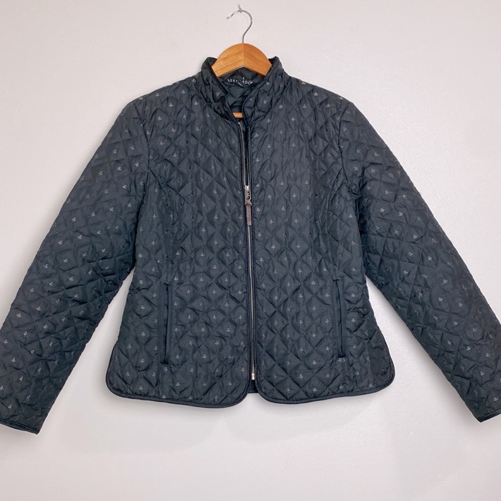 Sold‼️Bernardo Quilted Zippered Jacket
